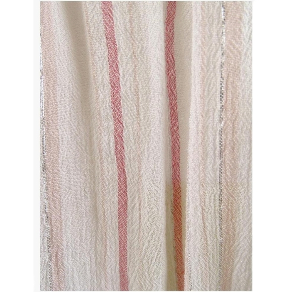 Michael Kors Womens striped One-Shoulder Jumpsuit L, Dusty Rose - Picture 3 of 5